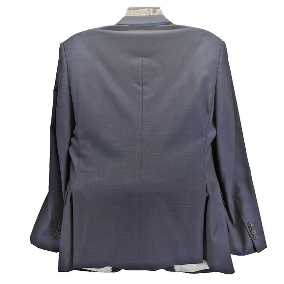 Paul Betenly Filarte Suit Jacket Mens 46R Blue Wool J-Aiden Sport Coat - Picture 8 of 15
